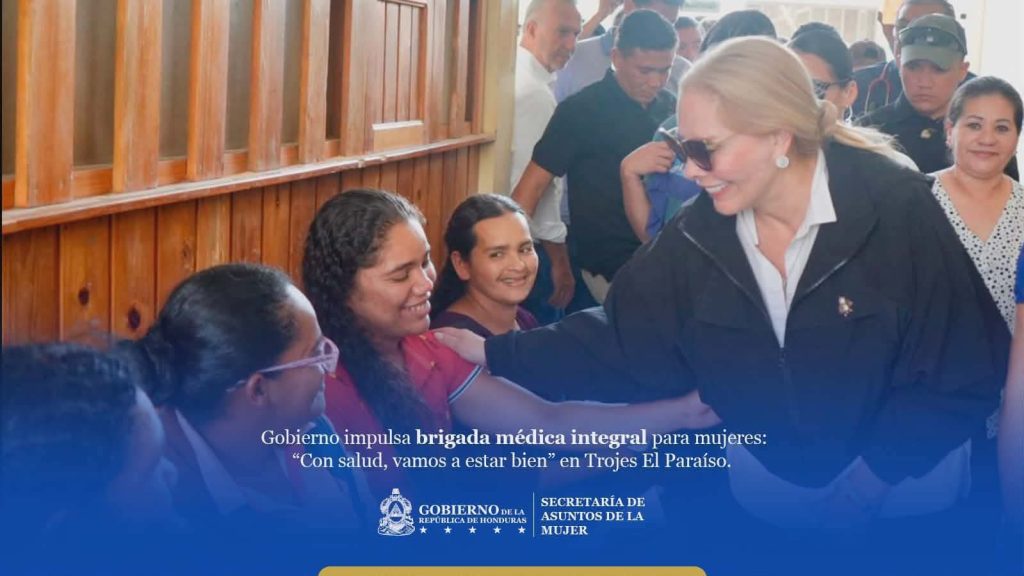 Gobierno impulsa brigada médica integral para mujeres: “Con salud, vamos a estar bien” en Trojes El Paraíso