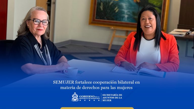 SEMUJER fortalece cooperación bilateral en materia de derechos para las mujeres