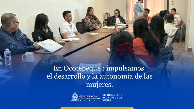 En Ocotepeque : impulsamos el desarrollo y la autonomía de las mujeres