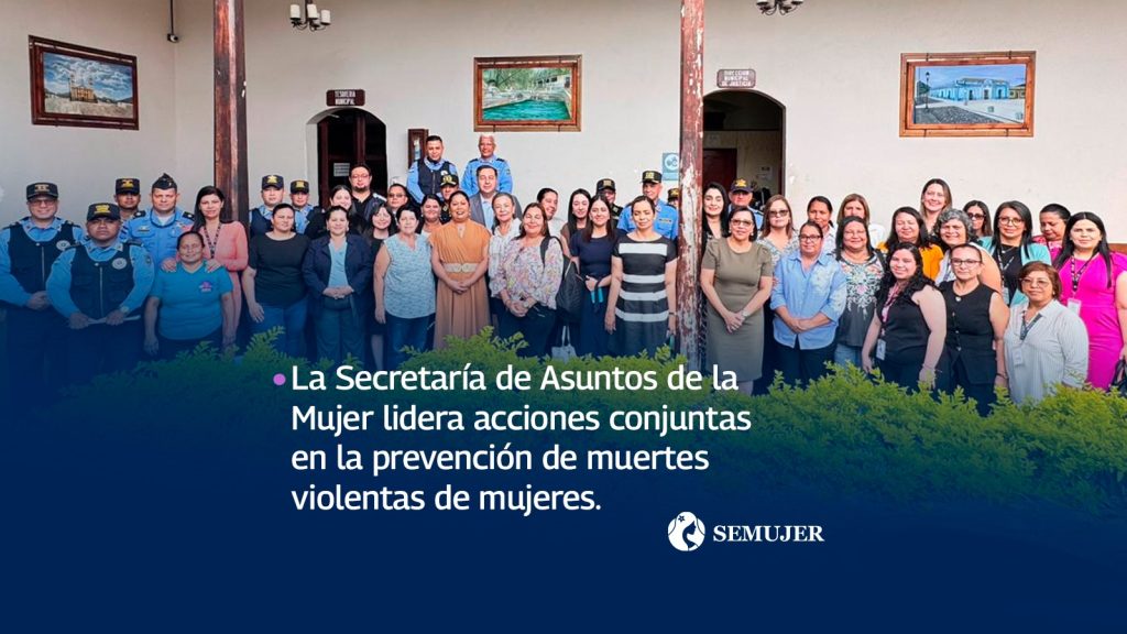 La Secretaría de Asuntos de la Mujer lidera acciones conjuntas en la prevención de muertes violentas de mujeres