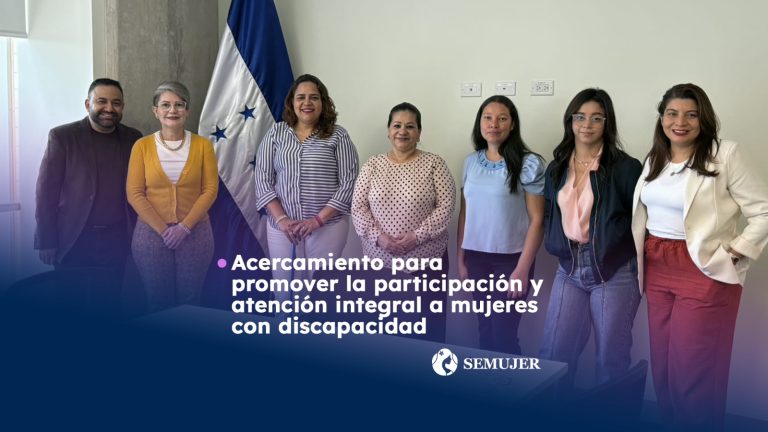 Acercamiento para promover la participación y atención integral a mujeres con discapacidad