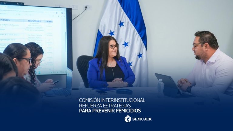 Comisión Interinstitucional de Seguimiento de Muertes Violentas contra Mujeres continúan con las acciones y refuerza estrategias para prevenir femicidios