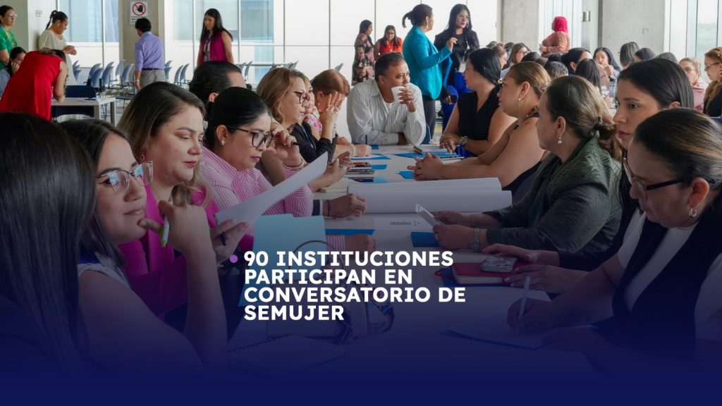 CONVERSATORIO REÚNE 90 INSTITUCIONES PÚBLICAS.