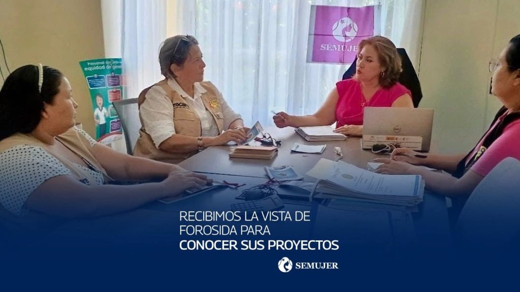 RECIBIMOS LA VISITA DE FOROSIDA PARA CONOCER SUS PROYECTOS