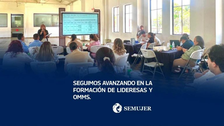SEGUIMOS AVANZANDO EN LA FORMACIÓN DE LIDERESAS Y OMMS