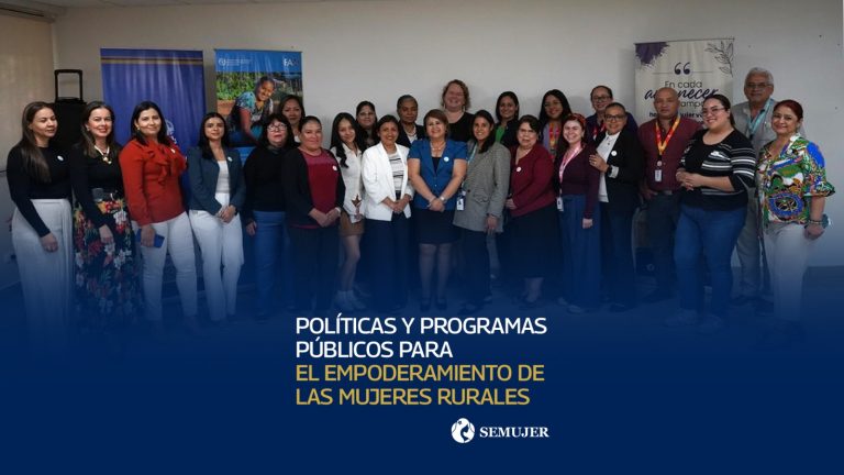 POLÍTICAS Y PROGRAMAS PÚBLICOS PARA EL EMPODERAMIENTO DE LAS MUJERES RURALES
