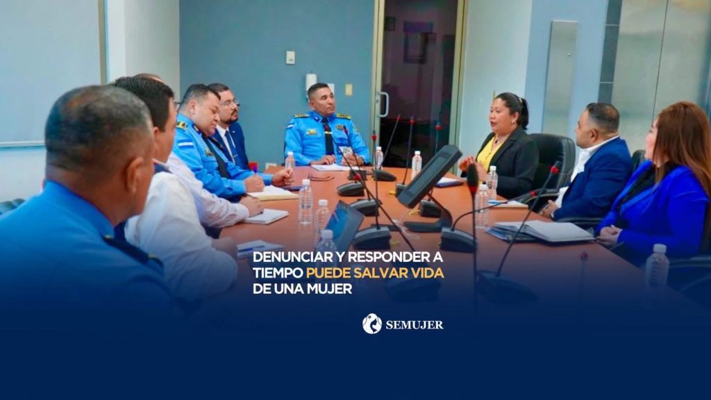 DENUNCIAR Y RESPONDER A TIEMPO PUEDE SALVAR LA VIDA DE UNA MUJER